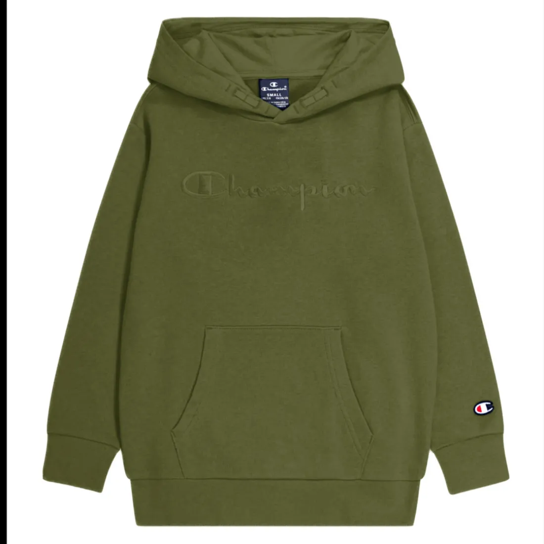 Sweatshirt à capuche garҫon - Vert