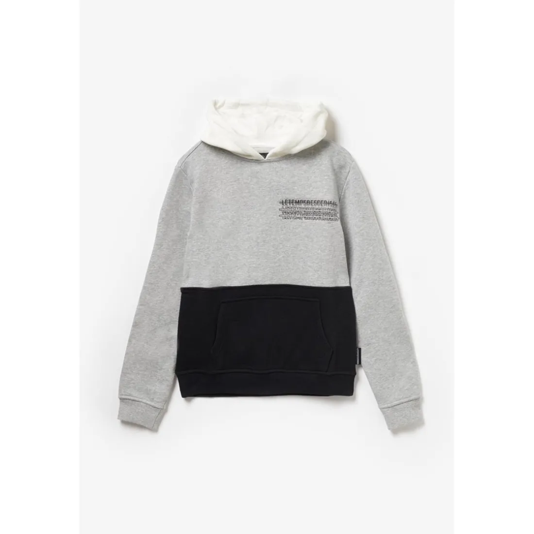 Sweat-Shirt capuche garçon INDIANAB noir