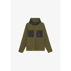 Sweat-Shirt capuche MIRMON kaki Kurt