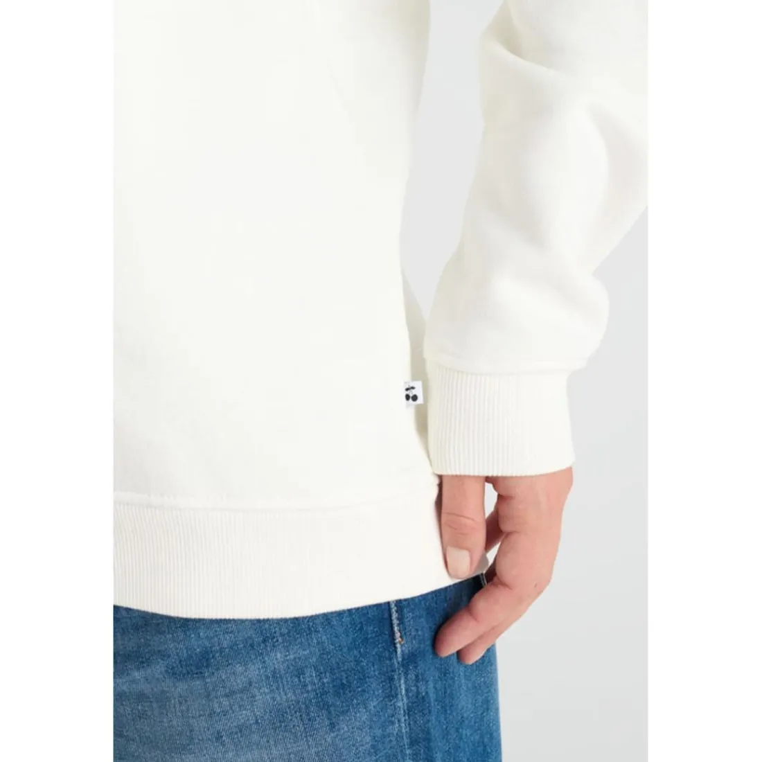 Sweat-Shirt capuche SAMIGI beige June en coton