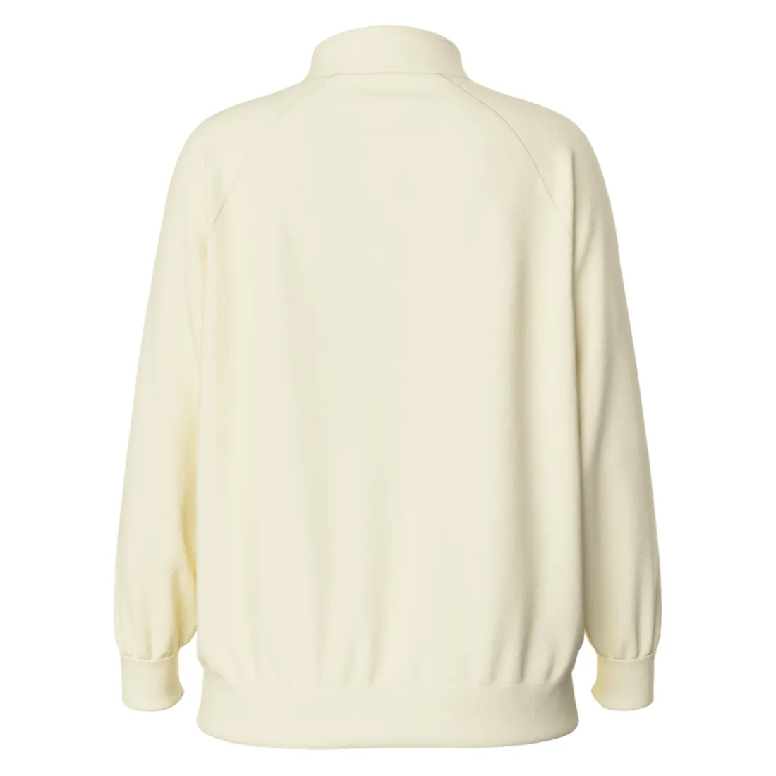 Sweatshirt col zippé en coton Chilli gris Bree