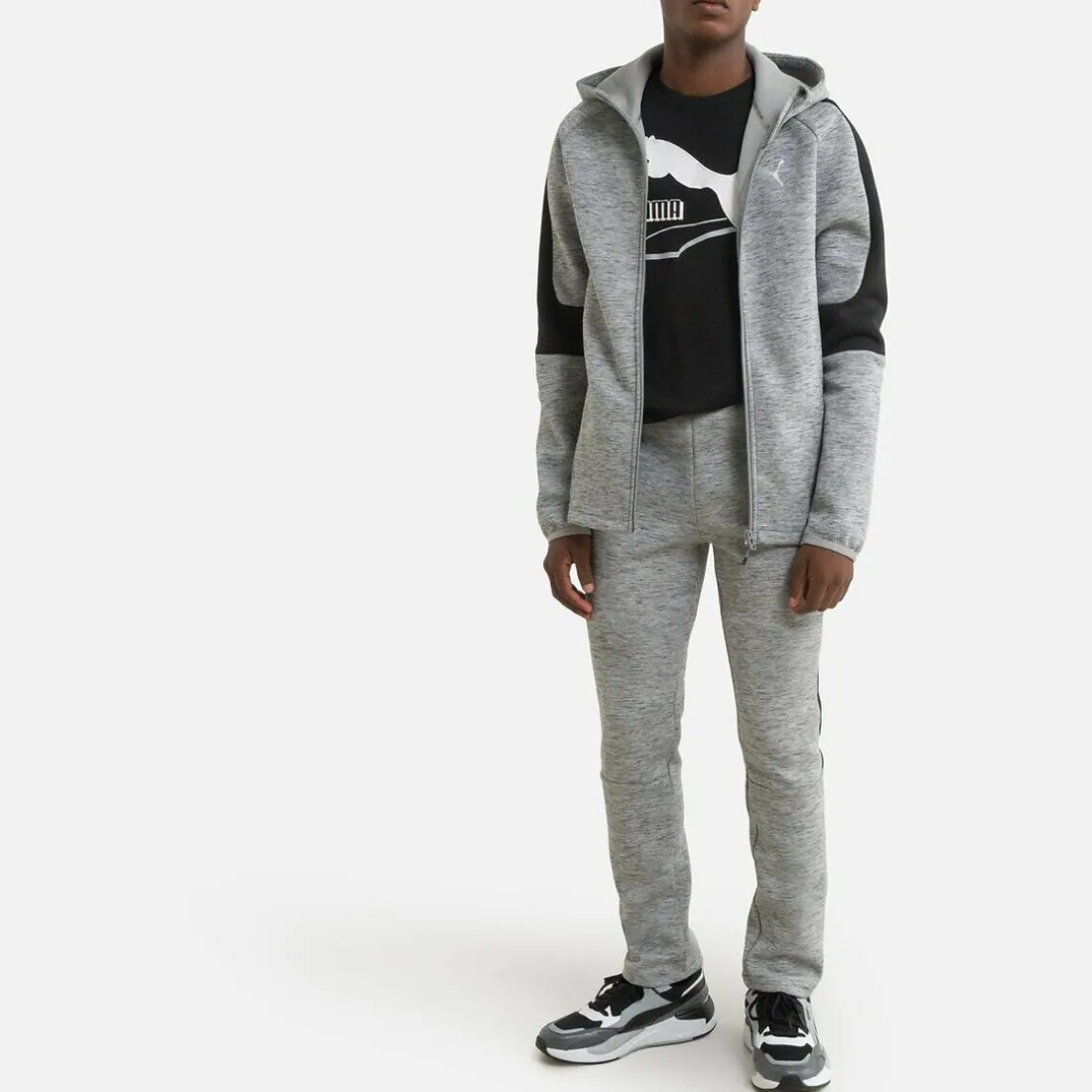 Sweatshirt en coton gris EVS CR - Puma