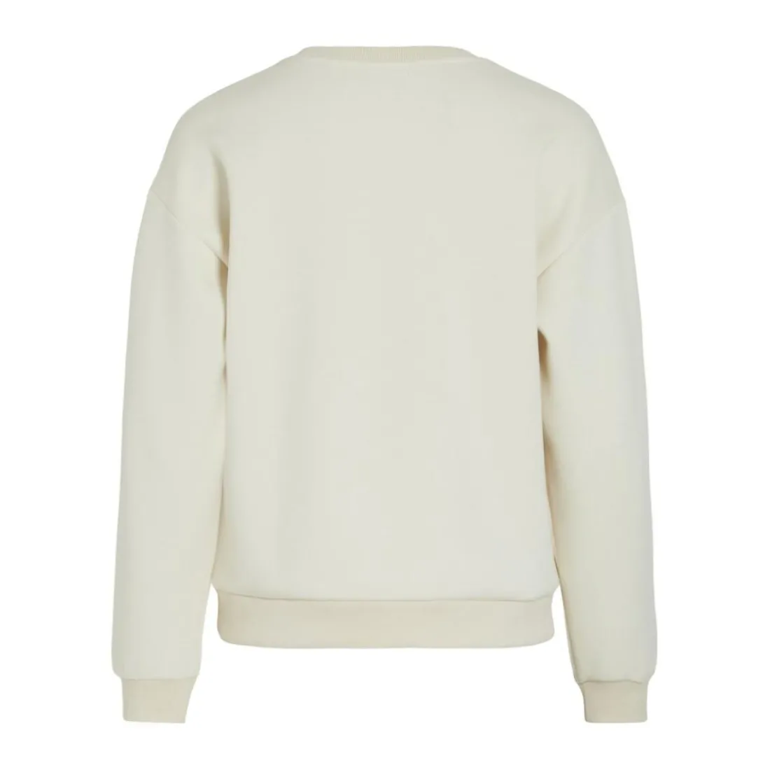 Sweat-shirt en viscose gris clair Elle