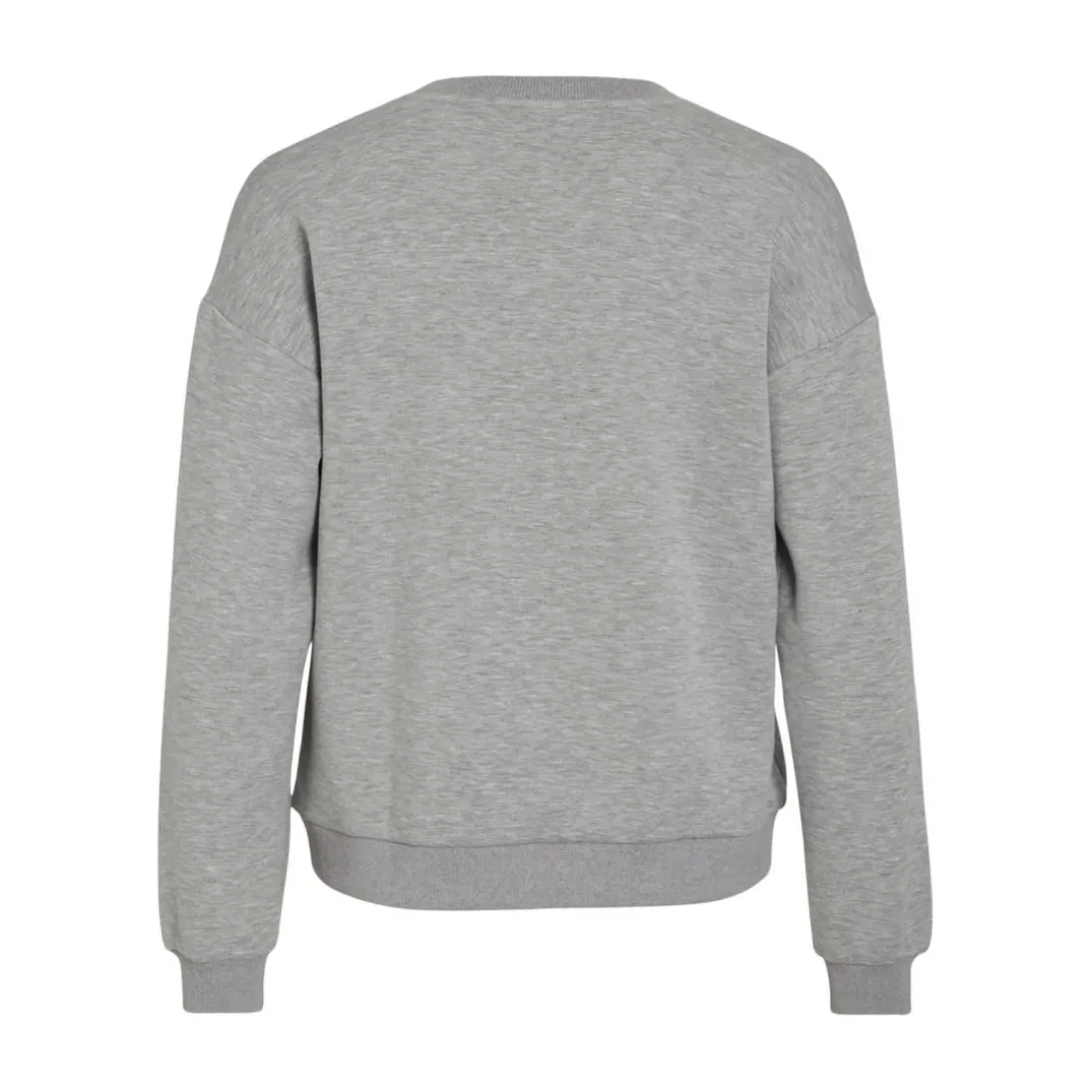 Sweat-shirt en viscose gris clair Lila