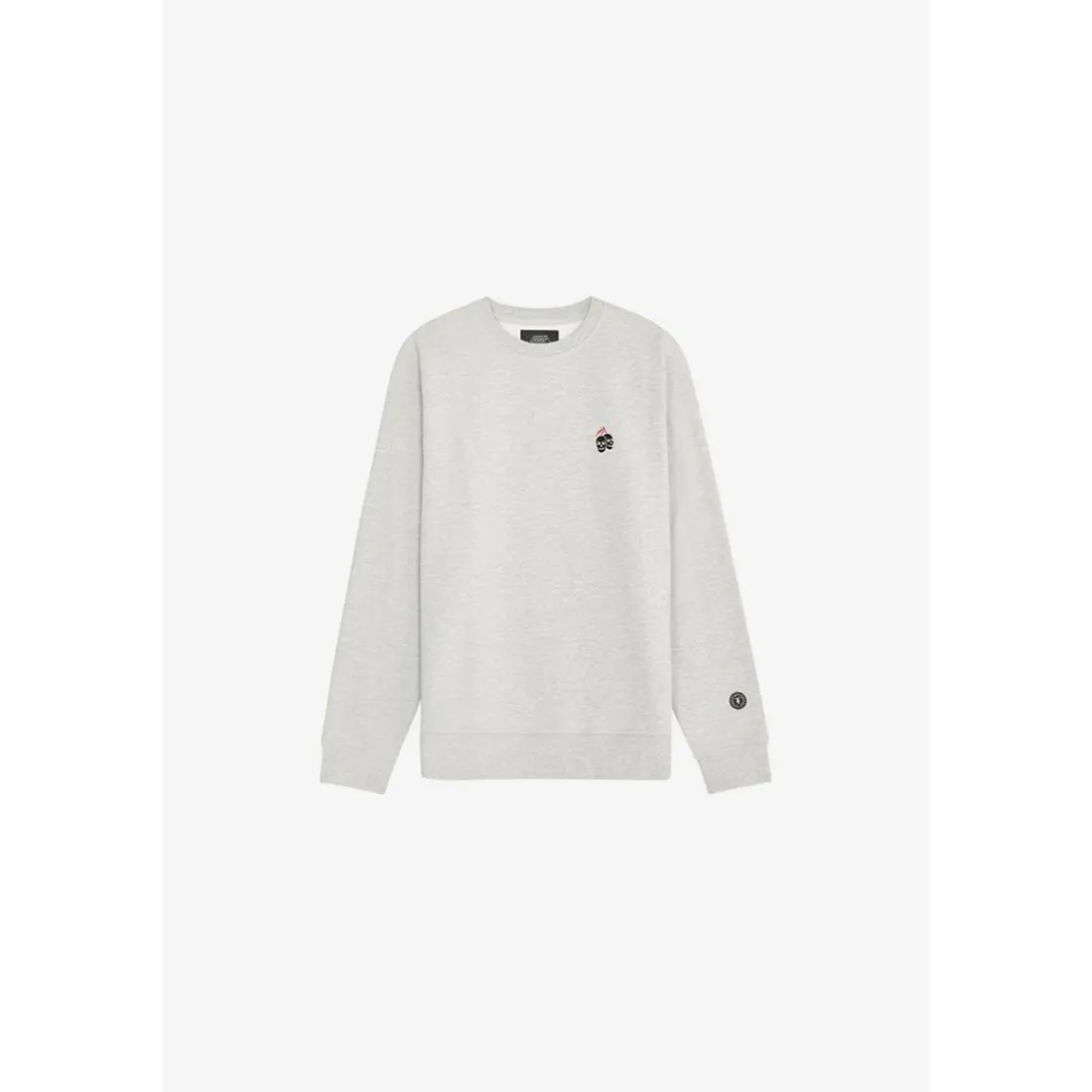 Sweat-Shirt ETOL gris Zack en coton