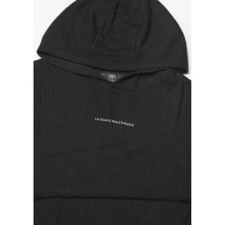Sweat-Shirt fille capuche BIANCIGI noir en viscose