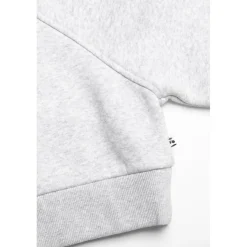 Sweat-Shirt fille capuche COBYGI gris en coton