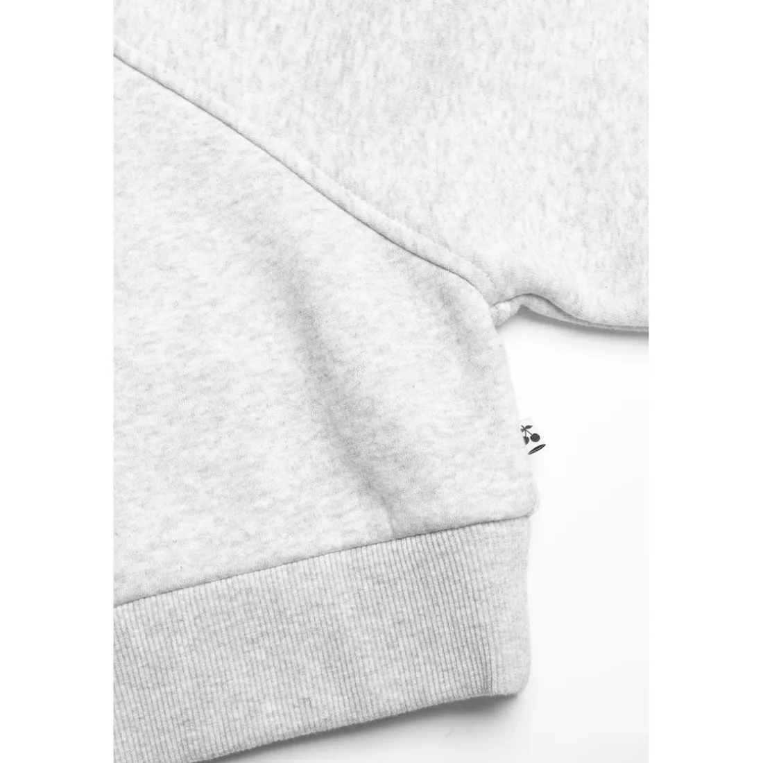 Sweat-Shirt fille capuche COBYGI gris en coton