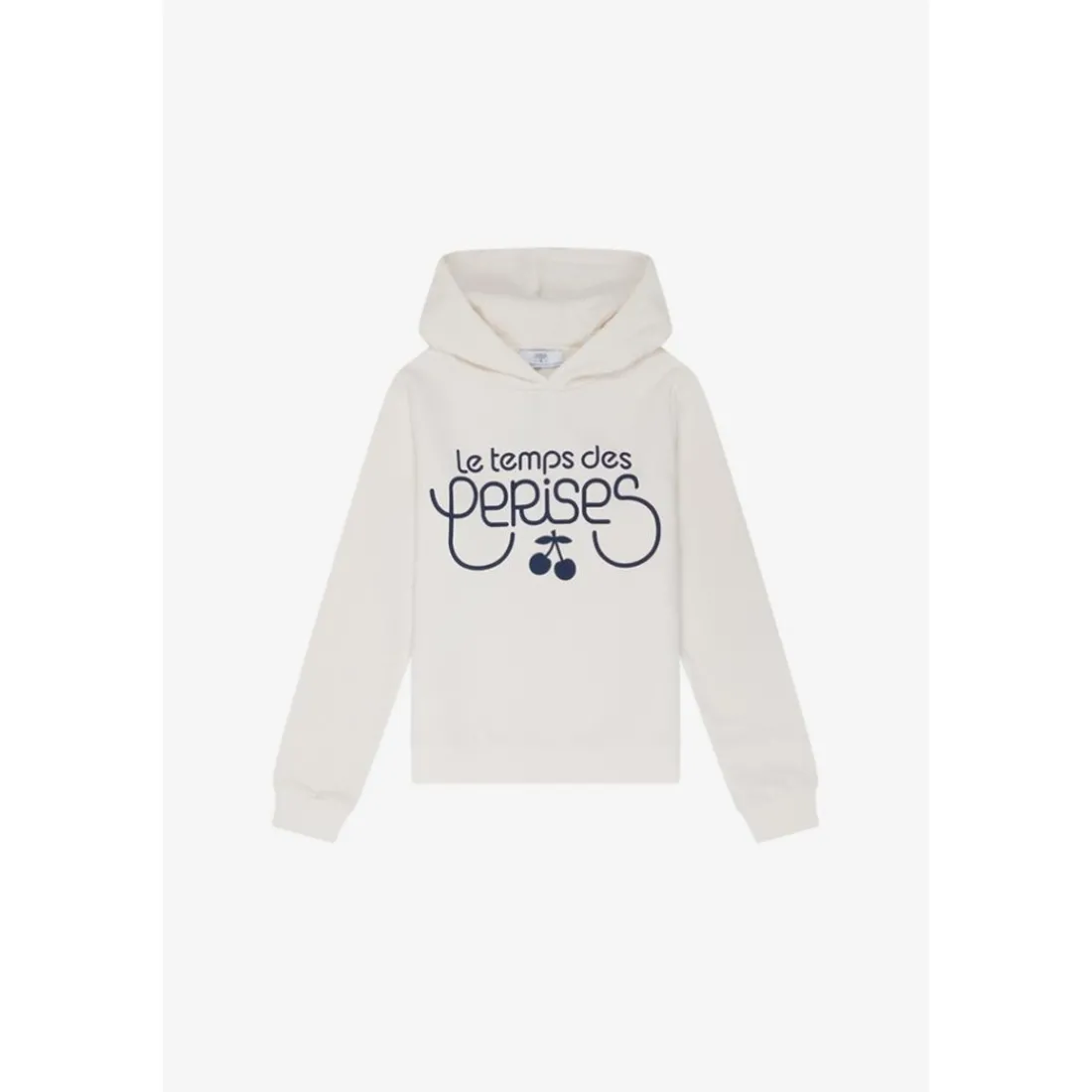 Sweat-Shirt fille capuche CELIAGI blanc Pia