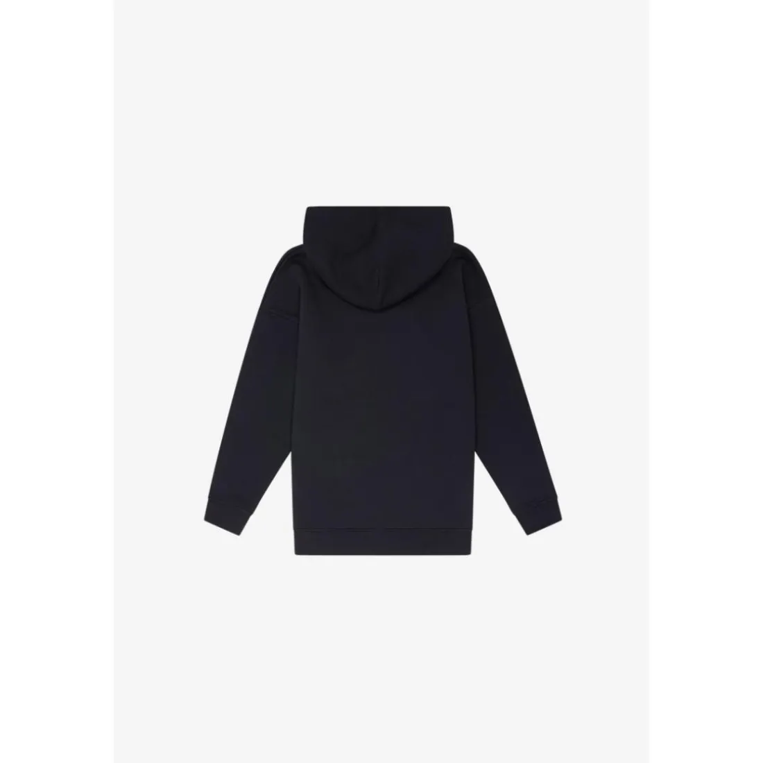 Sweat-Shirt fille capuche SAMIGI noir Luna en coton