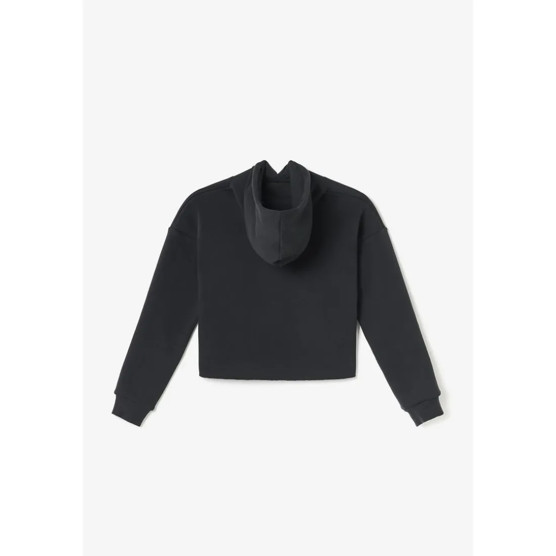 Sweat-Shirt fille capuche BENDGI noir en coton