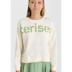 Sweat-Shirt fille RATAGI beige en coton Zara