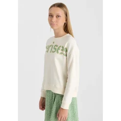 Sweat-Shirt fille RATAGI beige en coton Zara