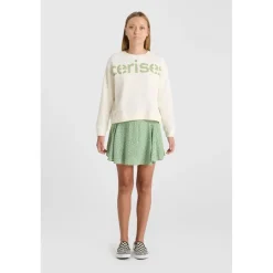 Sweat-Shirt fille RATAGI beige en coton Zara