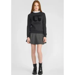 Sweat-Shirt fille TITAGI noir Alice en coton