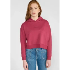Sweat-Shirt fille VOLVAGI rouge Daisy