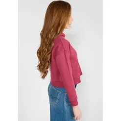 Sweat-Shirt fille VOLVAGI rouge Daisy