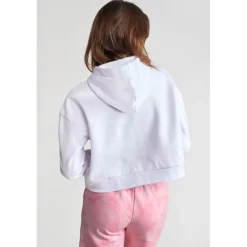Sweat-Shirt fille VOLVAGI blanc Élise