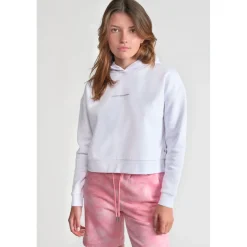 Sweat-Shirt fille VOLVAGI blanc Élise