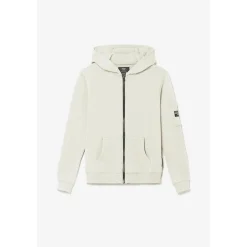 Sweat-shirt garçon, capuche HODAIBO gris en coton