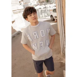 Sweat-Shirt NAPALBO gris Ash