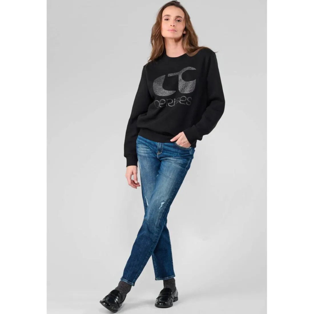Sweat-Shirt PAOLO noir Lia