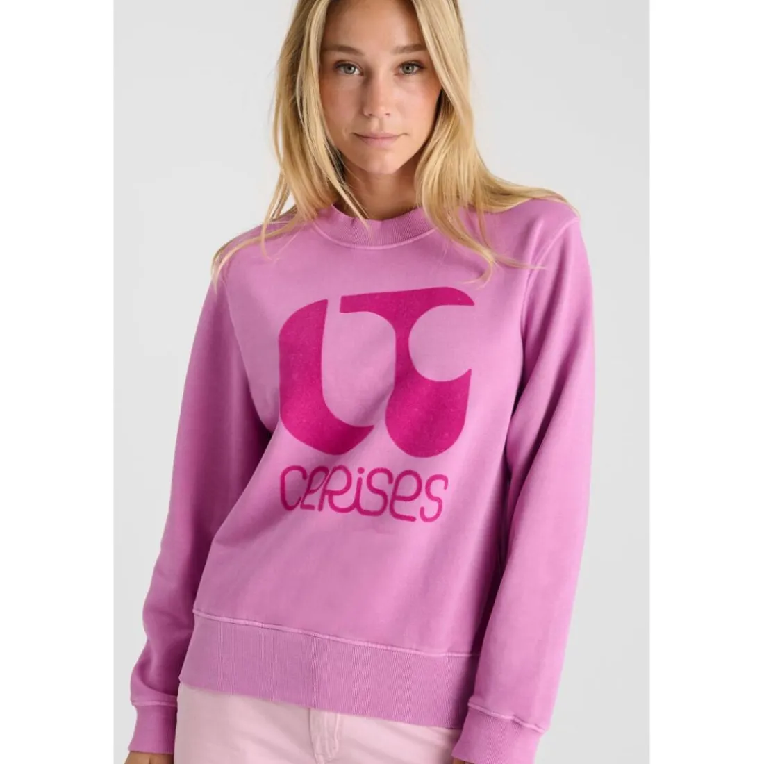 Sweat-Shirt PAOLO rose Liz