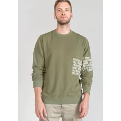 Sweat-Shirt RIOL vert en coton