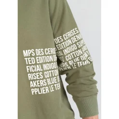 Sweat-Shirt RIOL vert en coton