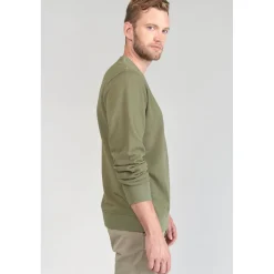 Sweat-Shirt RIOL vert en coton