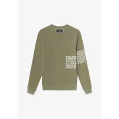 Sweat-Shirt RIOL vert en coton