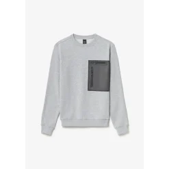 Sweat-Shirt STIPA gris en coton