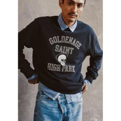 Sweat-Shirt TUBUR noir en coton