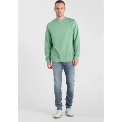Sweat-Shirt VAREL bleu en coton Val