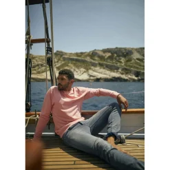 Sweat-Shirt VAREL orange en coton