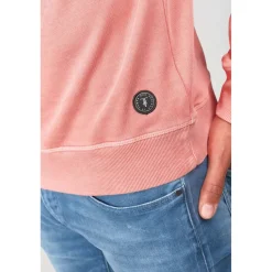 Sweat-Shirt VAREL orange en coton