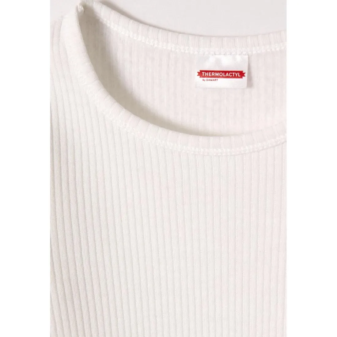 Tee Shirt Enfant Manches Longues Blanc Thermolactyl