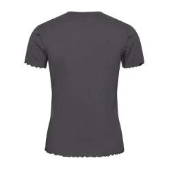 Tee shirt manches courtes Nicca gris en viscose Leah