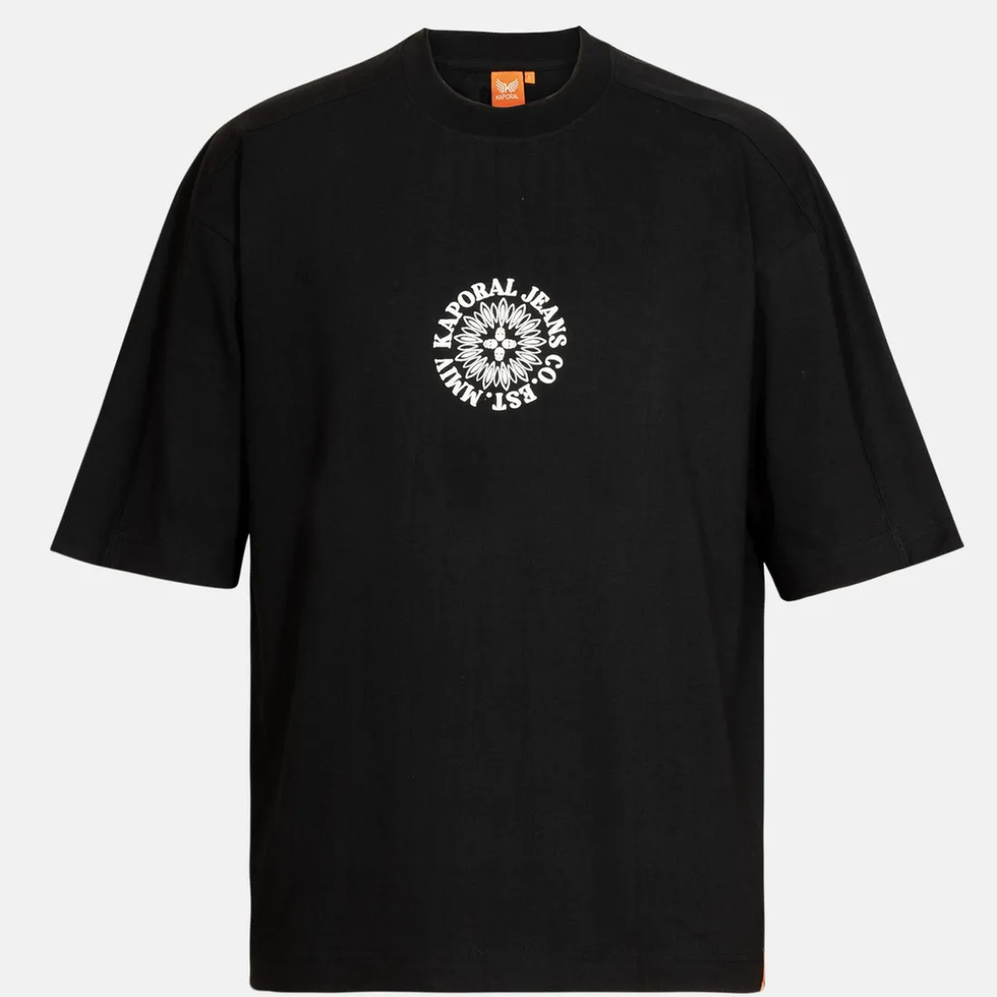 Tee Shirt Manches Courtes en coton TAZ Black noir