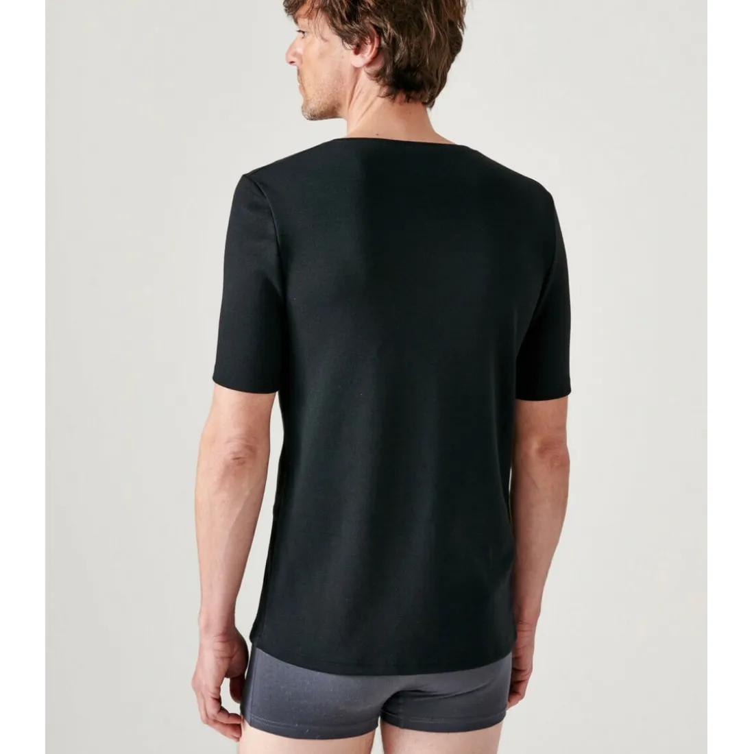 Tee Shirt Manches Courtes Noir Therlomactyl