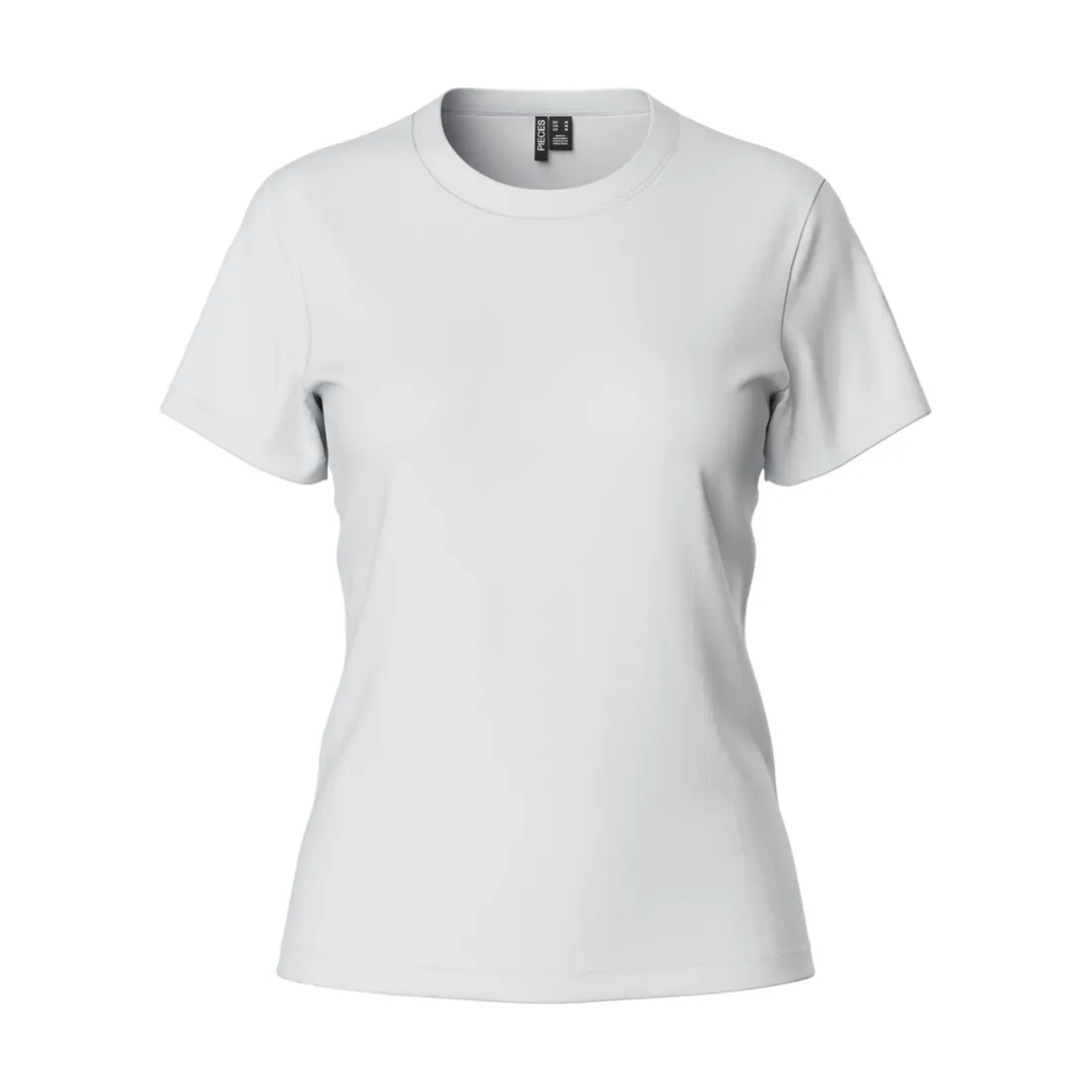 Tee shirt manches courtes Mara en coton blanc Cate