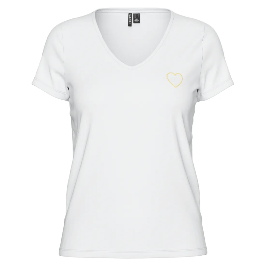 Tee shirt manches courtes en jersey Billy blanc Willa