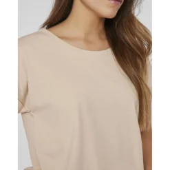Tee shirt manches courtes Dreamers gris Wynn en coton