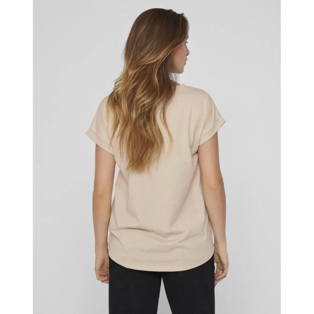 Tee shirt manches courtes Dreamers gris Wynn en coton