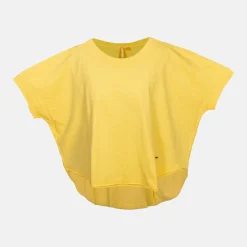 Tee Shirt Manches Courtes VISON jaune en coton