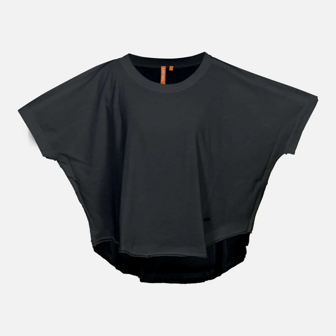 Tee Shirt Manches Courtes VISON noir en coton