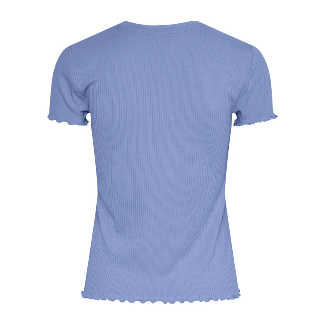 Tee shirt manches courtes Nicca bleu en viscose Kali