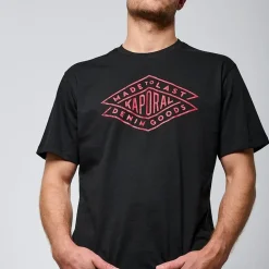 Tee Shirt Manches Courtes en coton TOKY Black noir