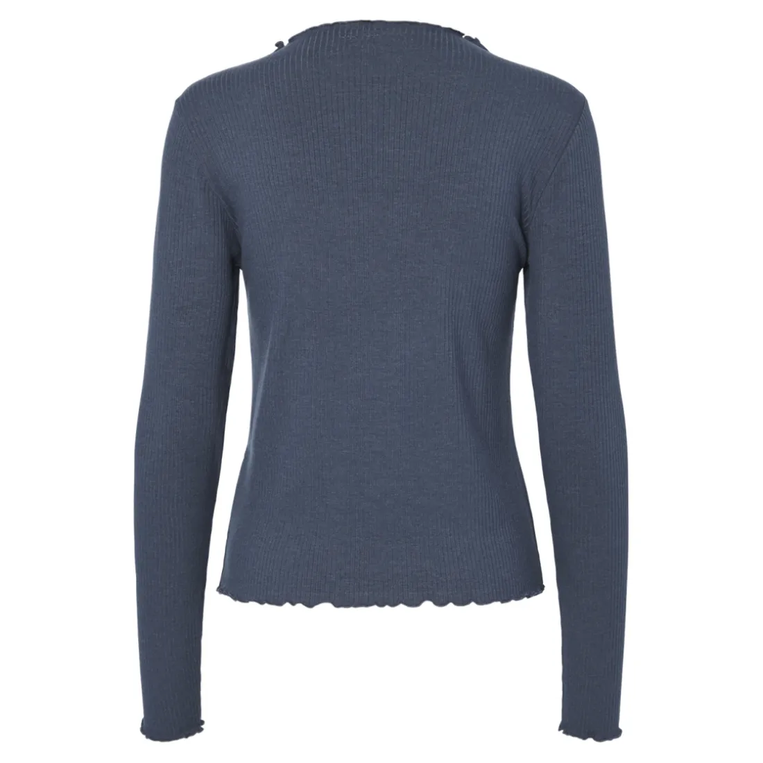 Tee shirt manches longues en viscose Nicca bleu Rhea
