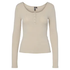 Tee shirt manches longues en coton Kitte rose Adele